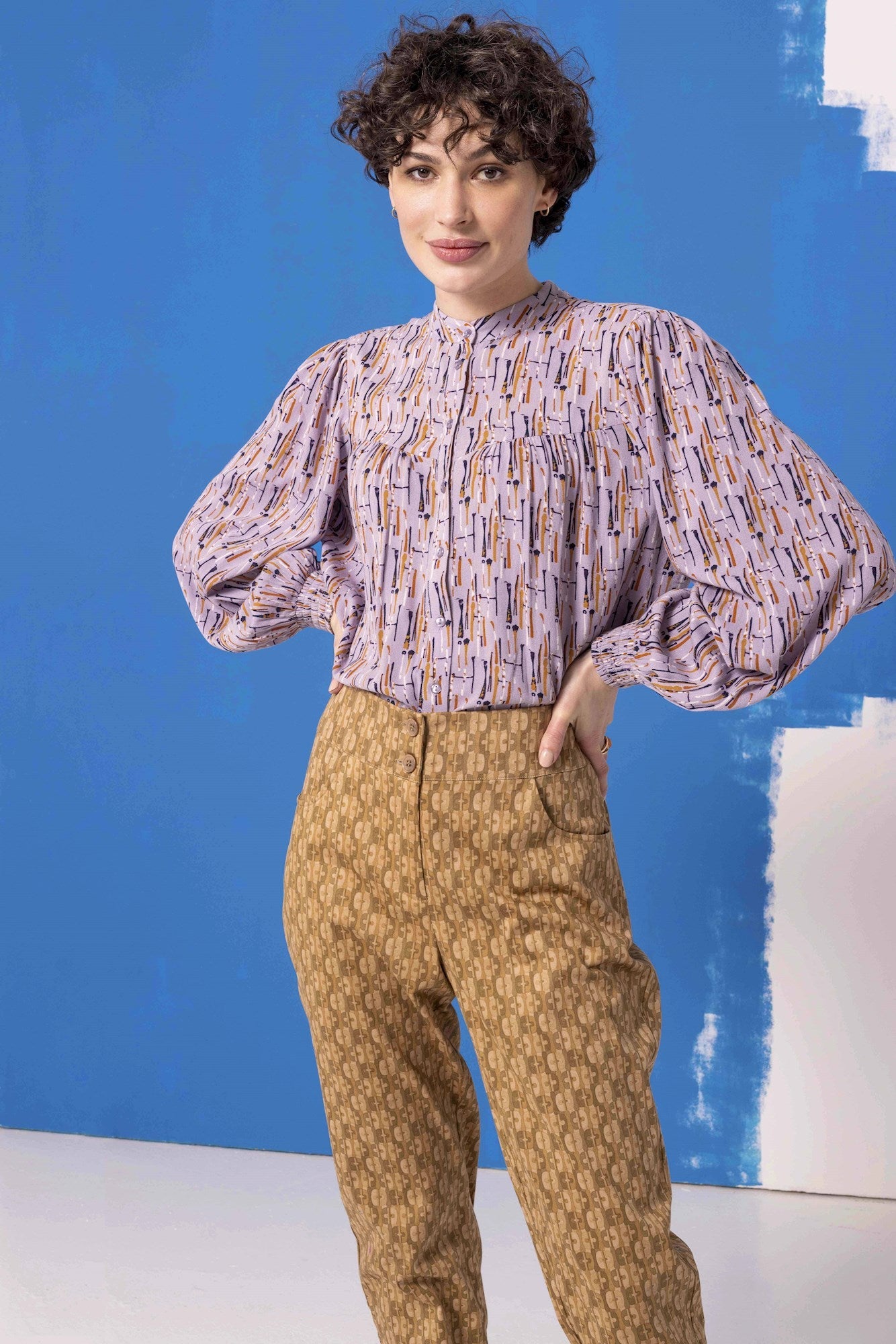 ZILCH Bluse Fancy