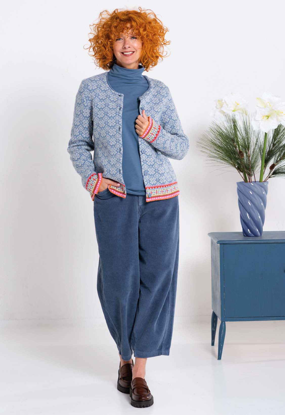 Heidekönigin Strickjacke Greta