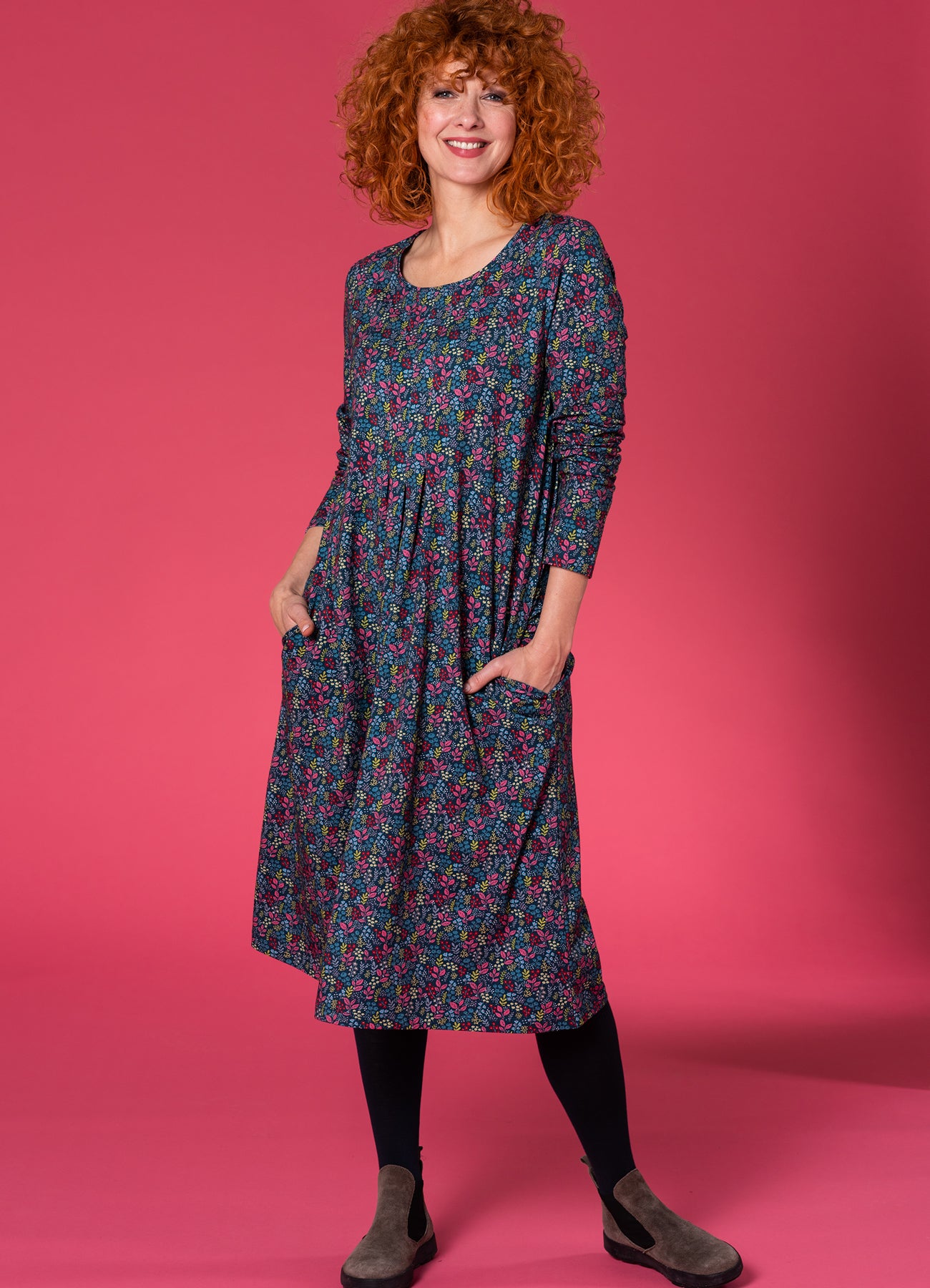 HEIDEKÖNIGIN Kleid Mistel*