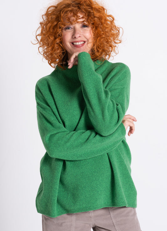 HEIDEKÖNIGIN Stehbundpullover