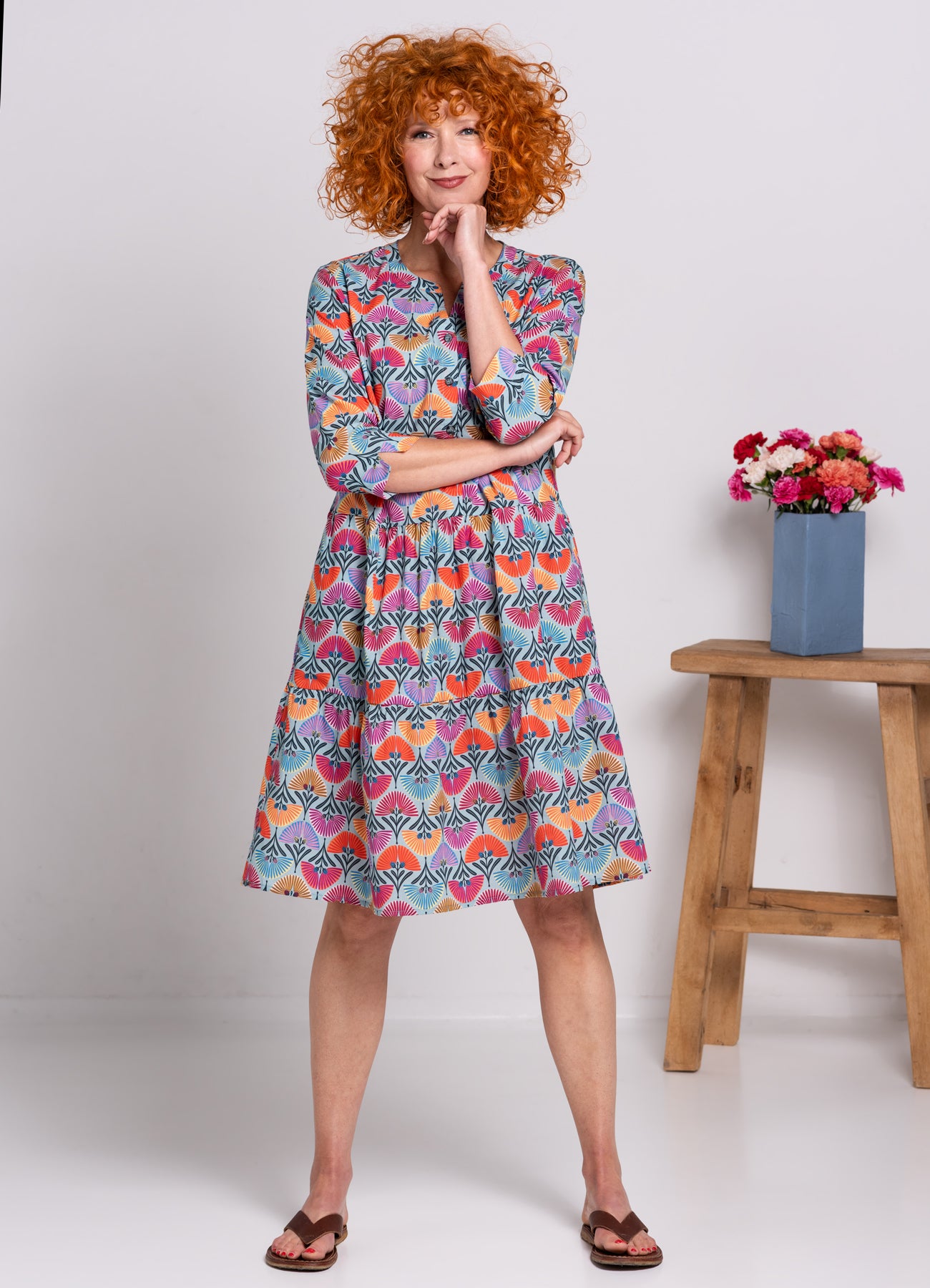 Heidekönigin Stufenkleid WILMA