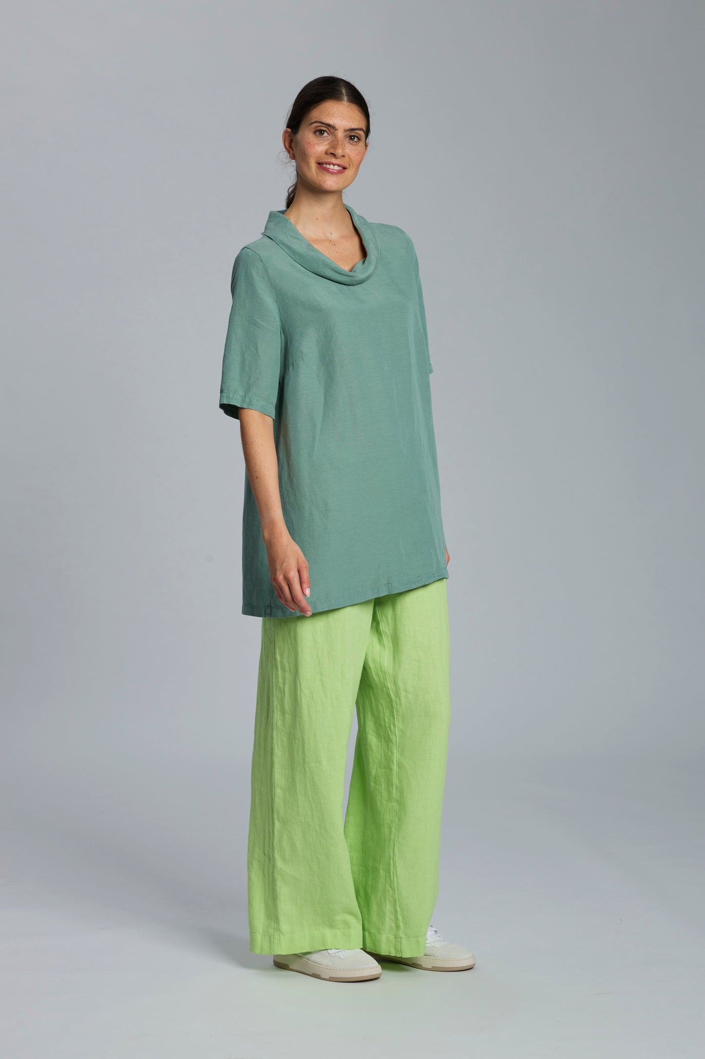 VETONO Bluse mit Kragen