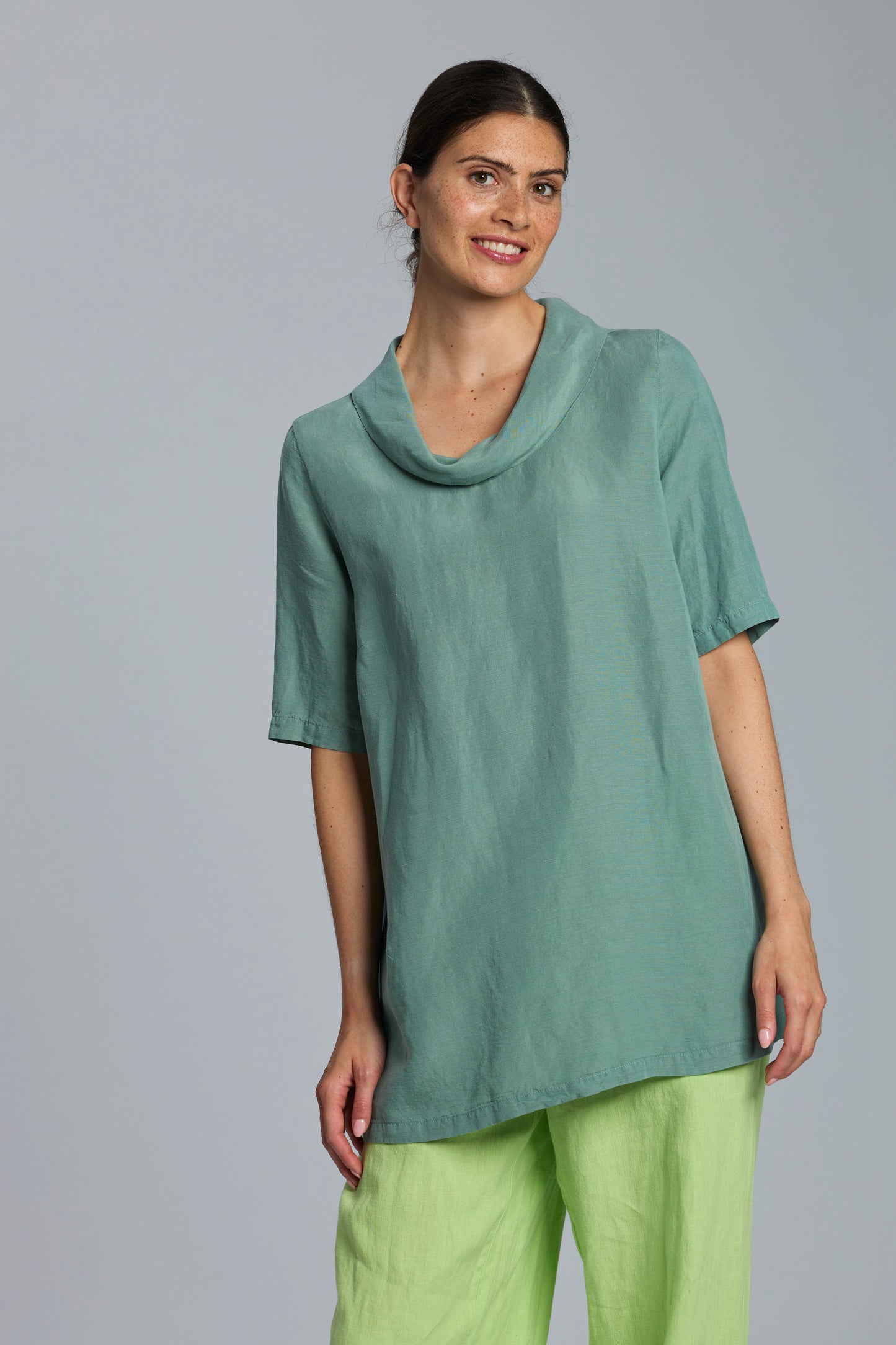 VETONO Bluse mit Kragen
