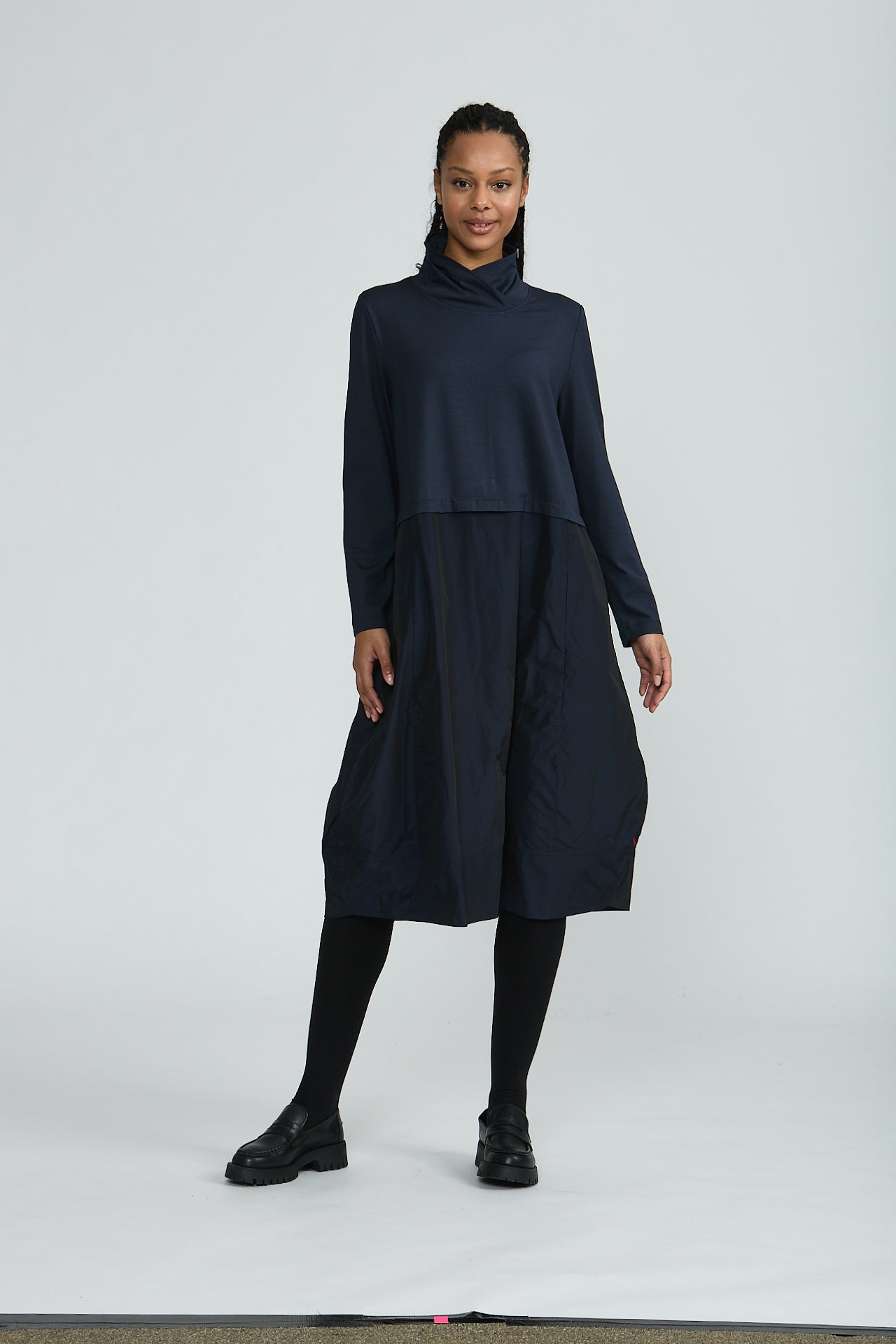 VETONO Kleid mit Kragen