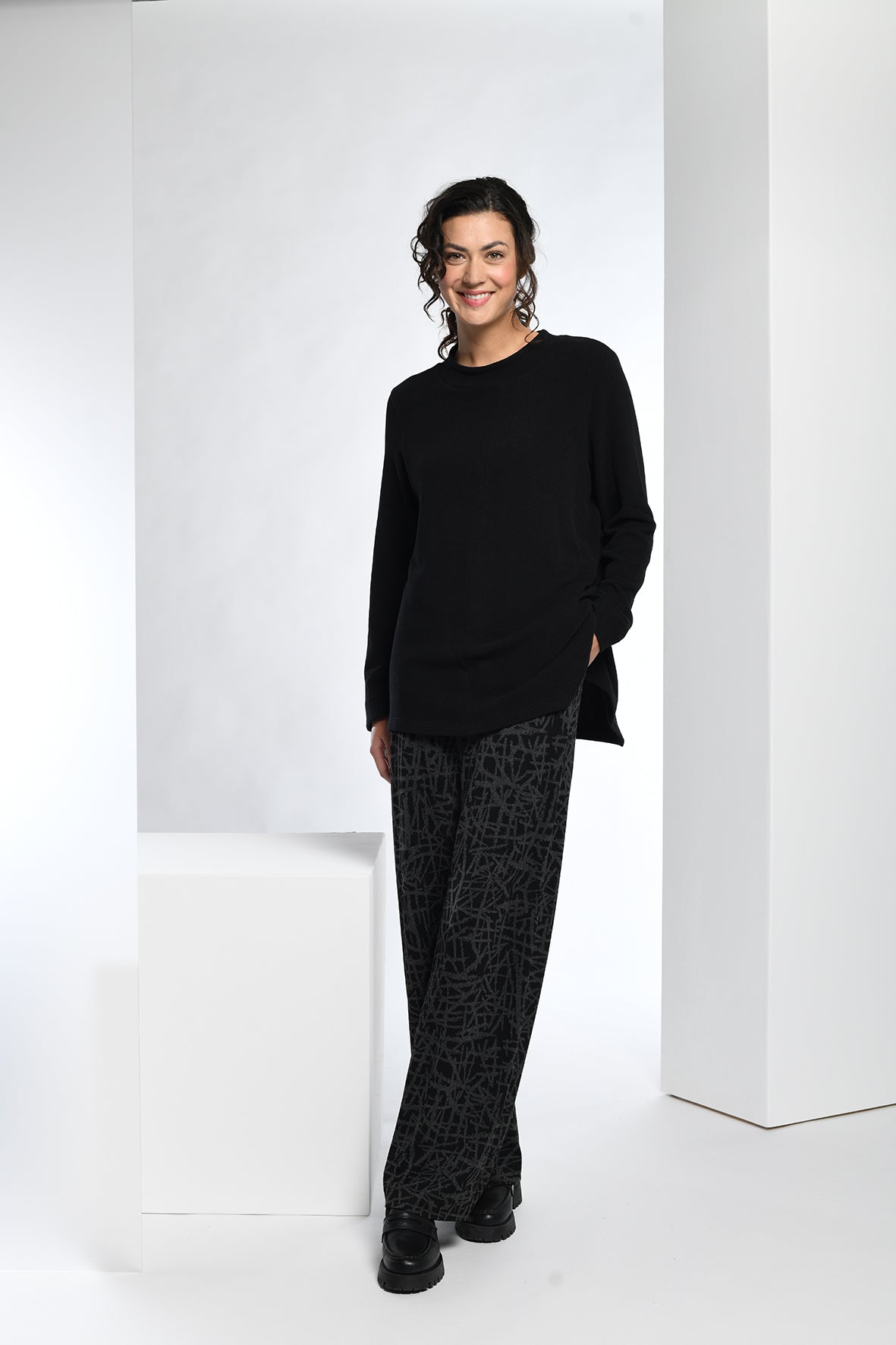 Vetono Pullover mit Naht