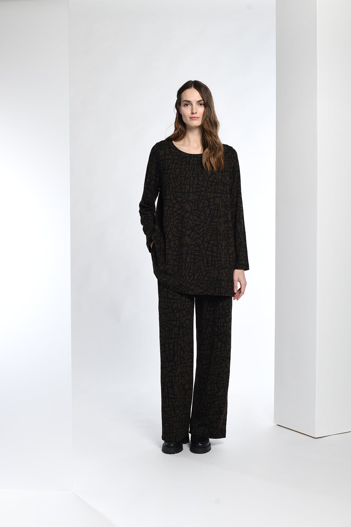 Vetono Pullover mit Tasche