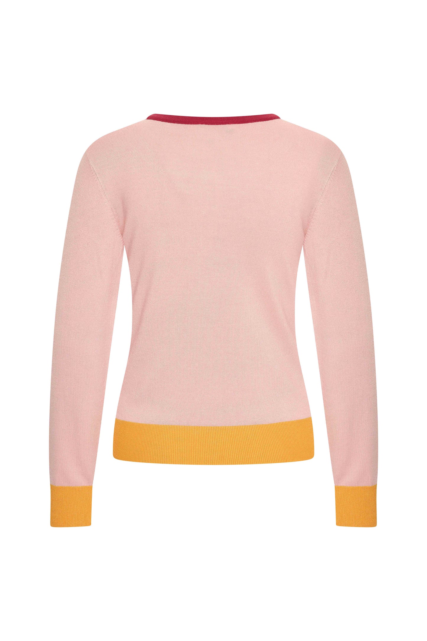 ZILCH Strickjacke (runder Ausschnitt)