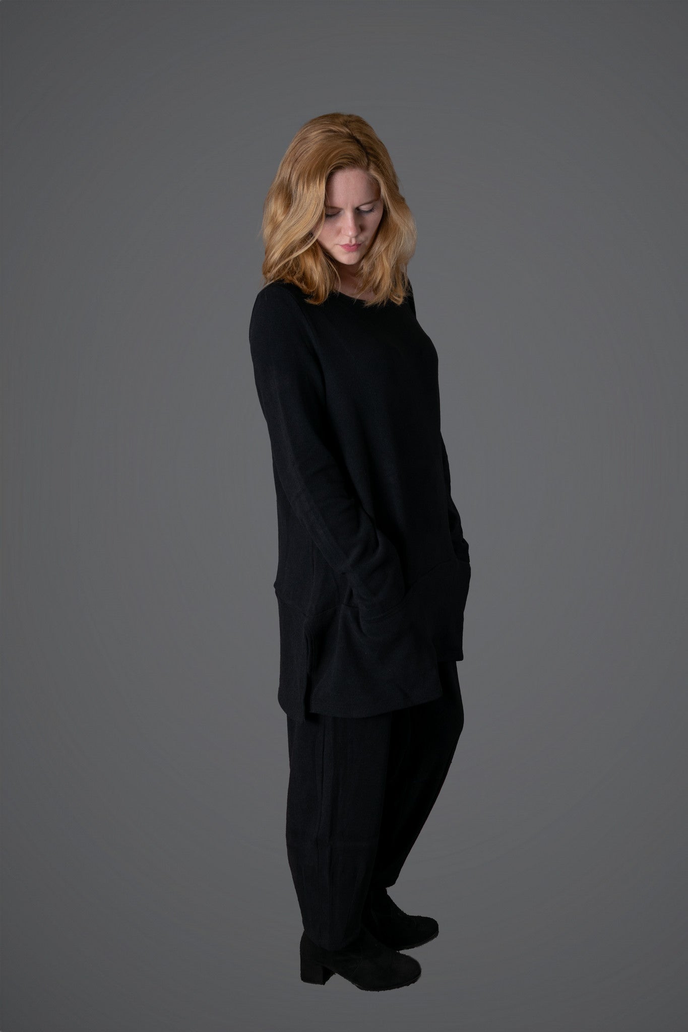 VETONO Pullover mit A-Linie