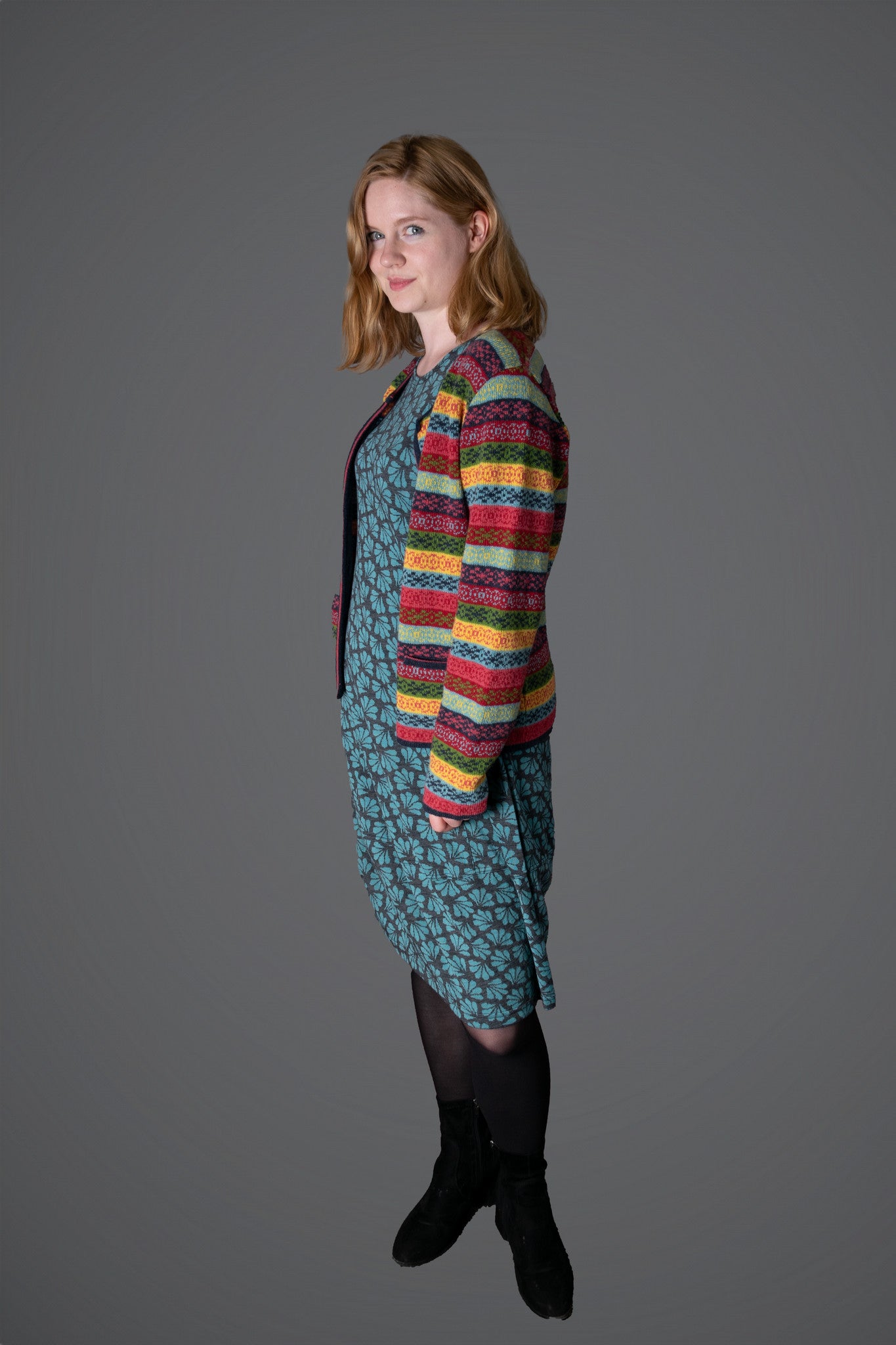 HEIDEKÖNIGIN Strickjacke Tape