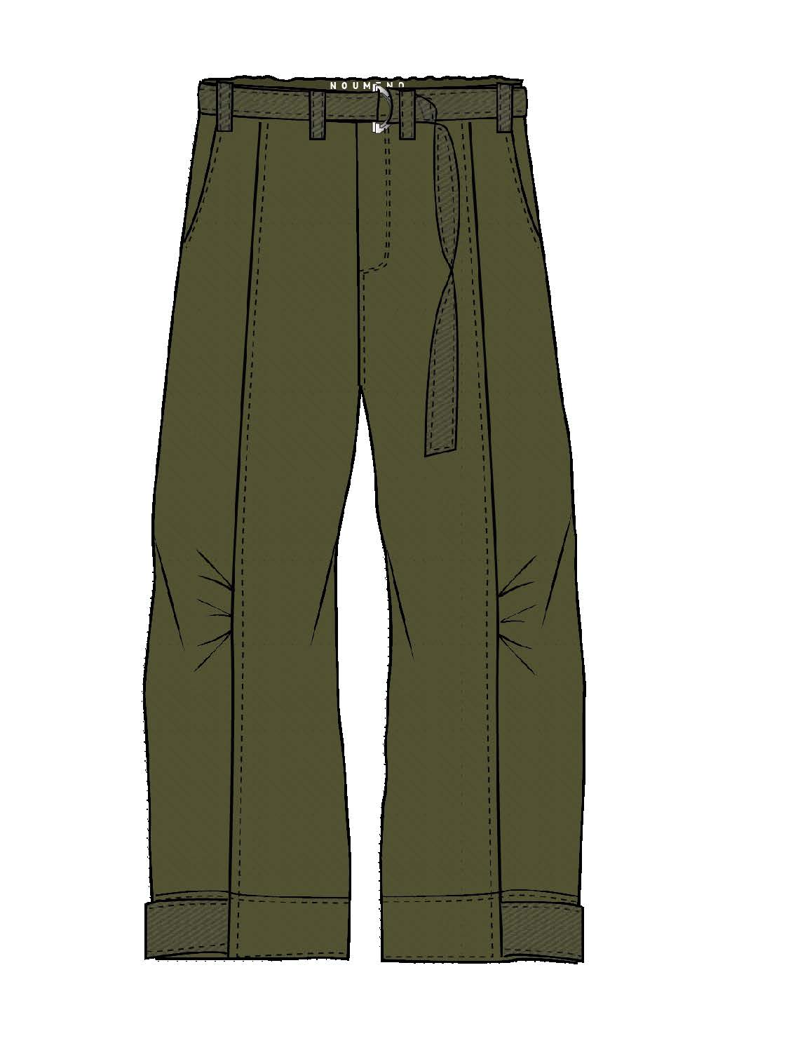 Arché Barrelhose Button-up