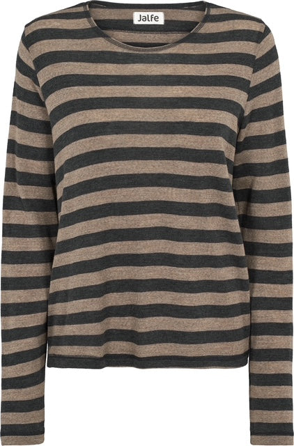 Jalfe Langarmshirt Sif, geringelt