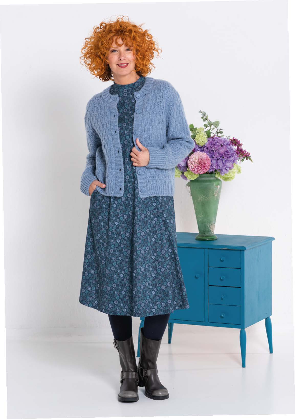 Heidekönigin Strickjacke Nora