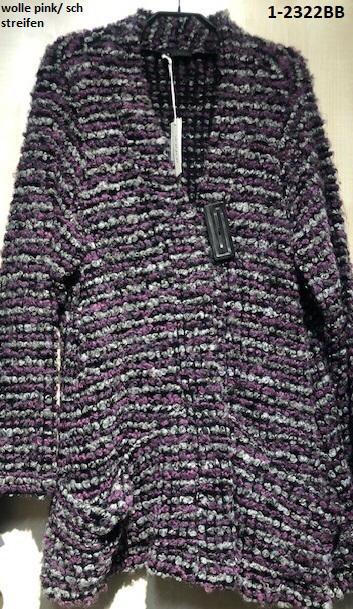 Hopsack kuschelige Jacke