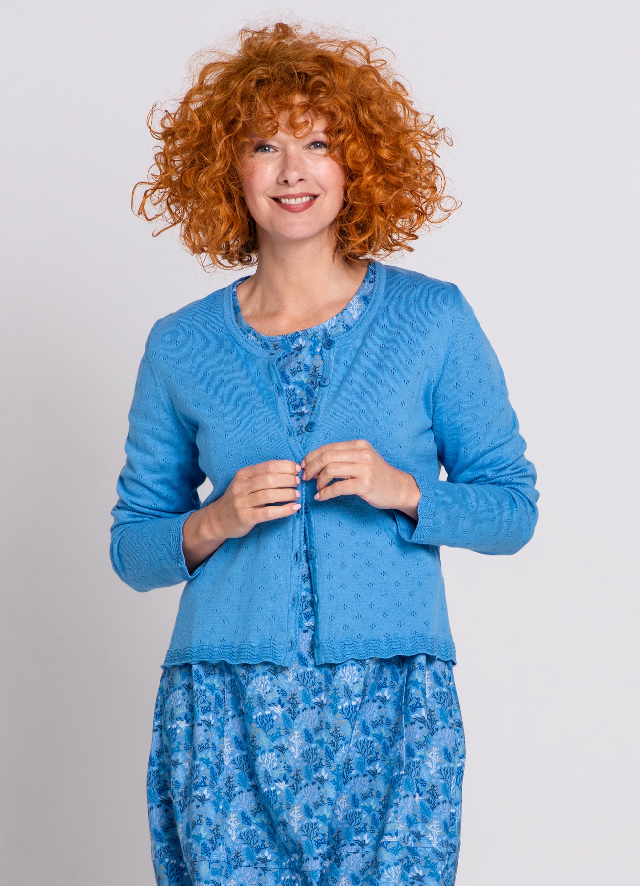 Heidekönigin Strickjacke Ajour HOLA