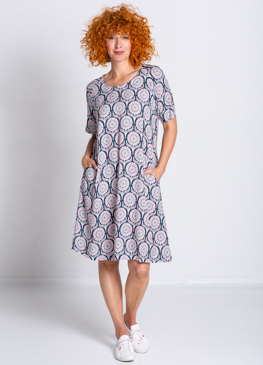 Heidekönigin Kleid kurzarm SVEA