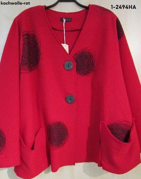 HOPSACK kurze Wolljacke
