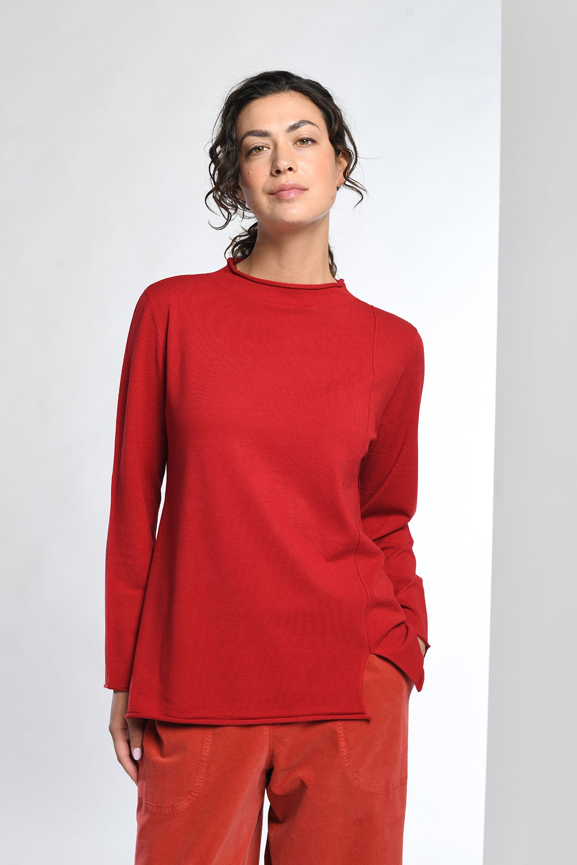 Vetono Pullover mit Naht