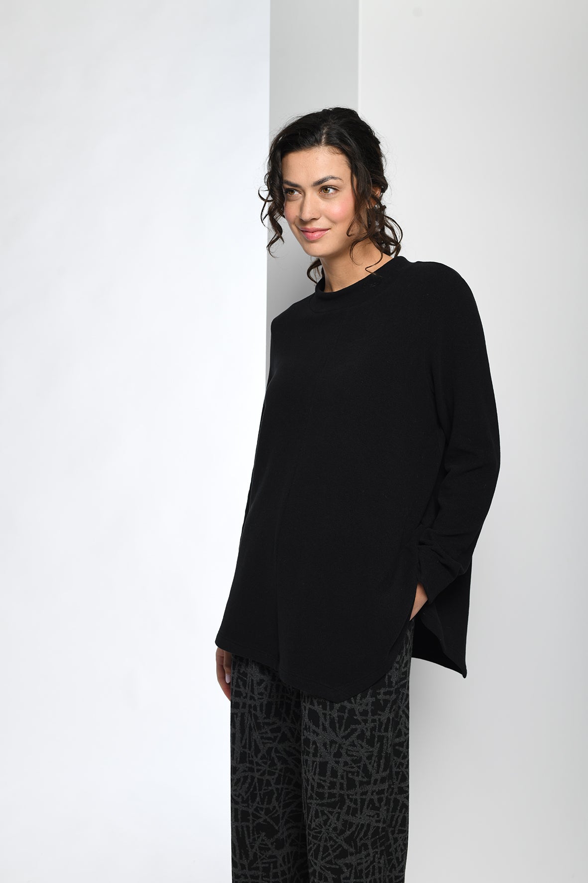 Vetono Pullover mit Naht