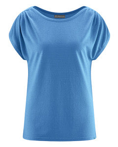 HEMPAGE T-Shirt U-Boat neckhole with tape