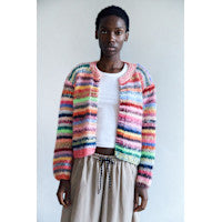 Dawn + Dare GABI MULTI STRIPE Strickjacke