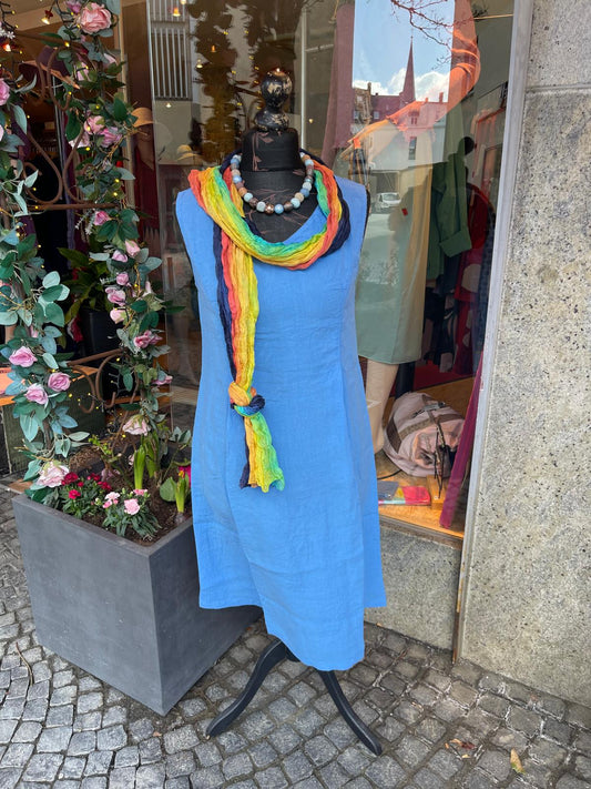 Heidekönigin Kleid o. Ärmel Leinen