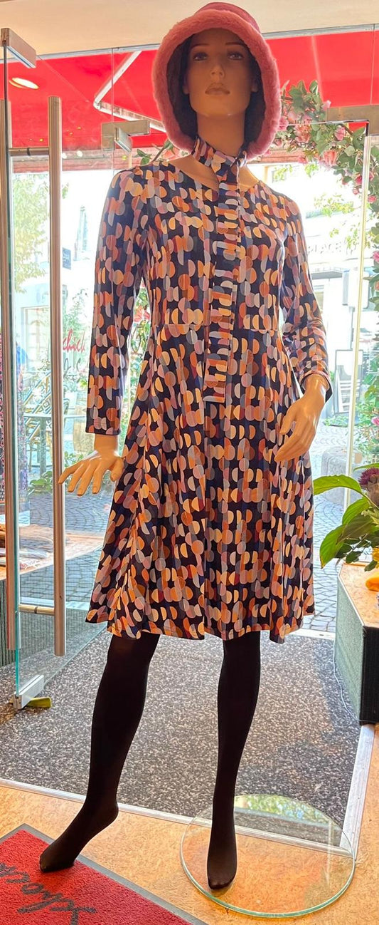 DU MILDE Kleid Acorns in Pink duAlmina